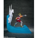 Pegasus Seiya (First Bronze Cloth) Figuarts Zero Touche Metallique by Bandai Tamashii Nations - Saint Seiya 25 cm figure