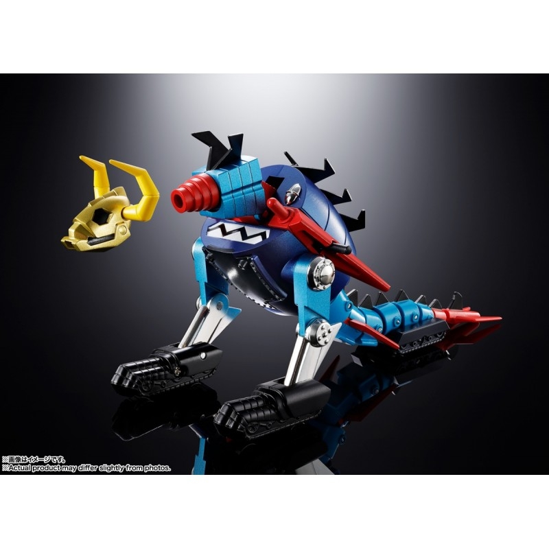 Gaiking And Daiku Maryu Chogokin par Bandai Tamashii Nations - figurine Divine Demon Dragon Gaiking de 20 cm