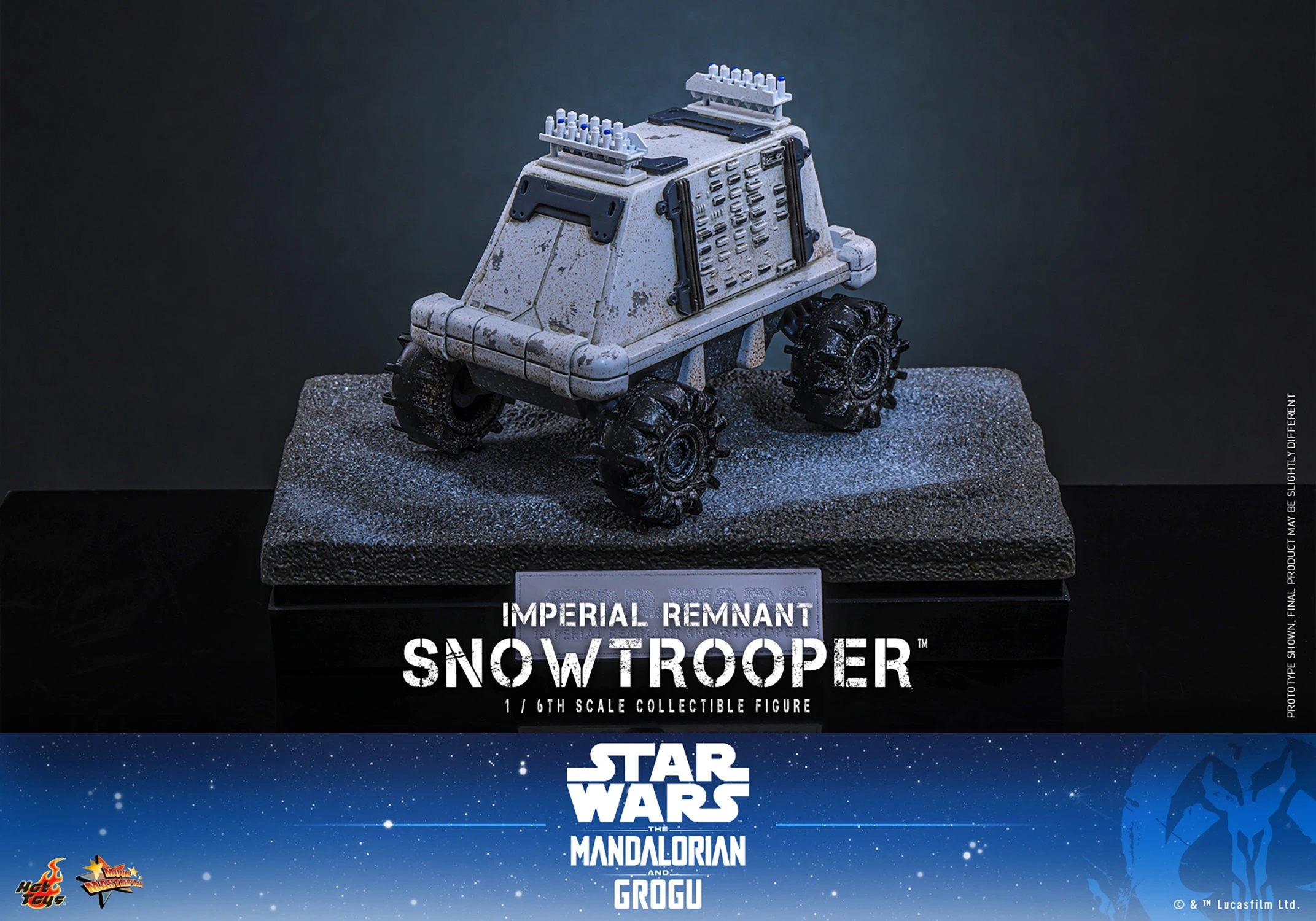 Imperial Remnant Snowtrooper van Hot Toys - MMS838 - Star Wars: The Mandalorian and Grogu 1/6 schaal actiefiguur