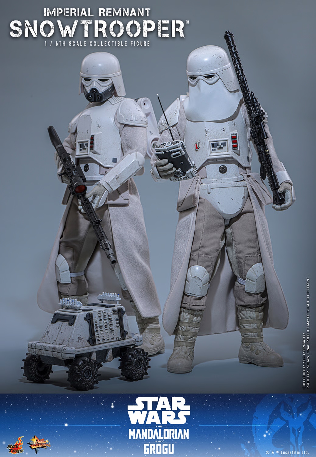 Imperial Remnant Snowtrooper van Hot Toys - MMS838 - Star Wars: The Mandalorian and Grogu 1/6 schaal actiefiguur