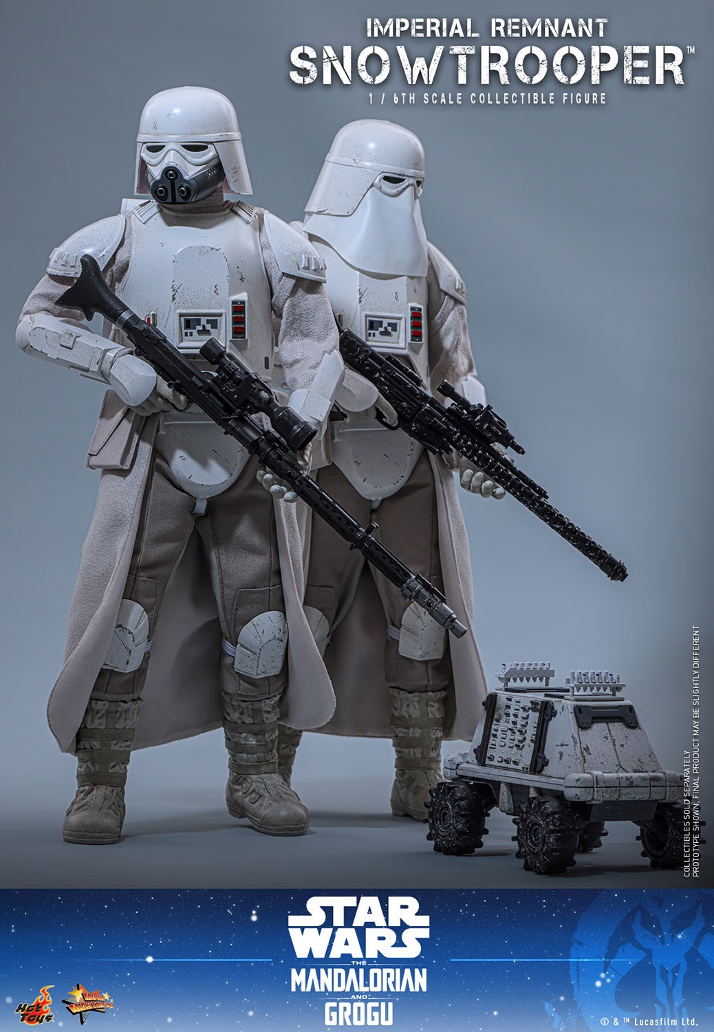 Imperial Remnant Snowtrooper von Hot Toys - MMS838 - Star Wars: The Mandalorian and Grogu 1/6 Maßstab Actionfigur