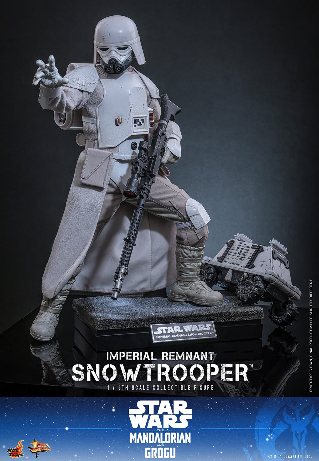 Imperial Remnant Snowtrooper von Hot Toys - MMS838 - Star Wars: The Mandalorian and Grogu 1/6 Maßstab Actionfigur