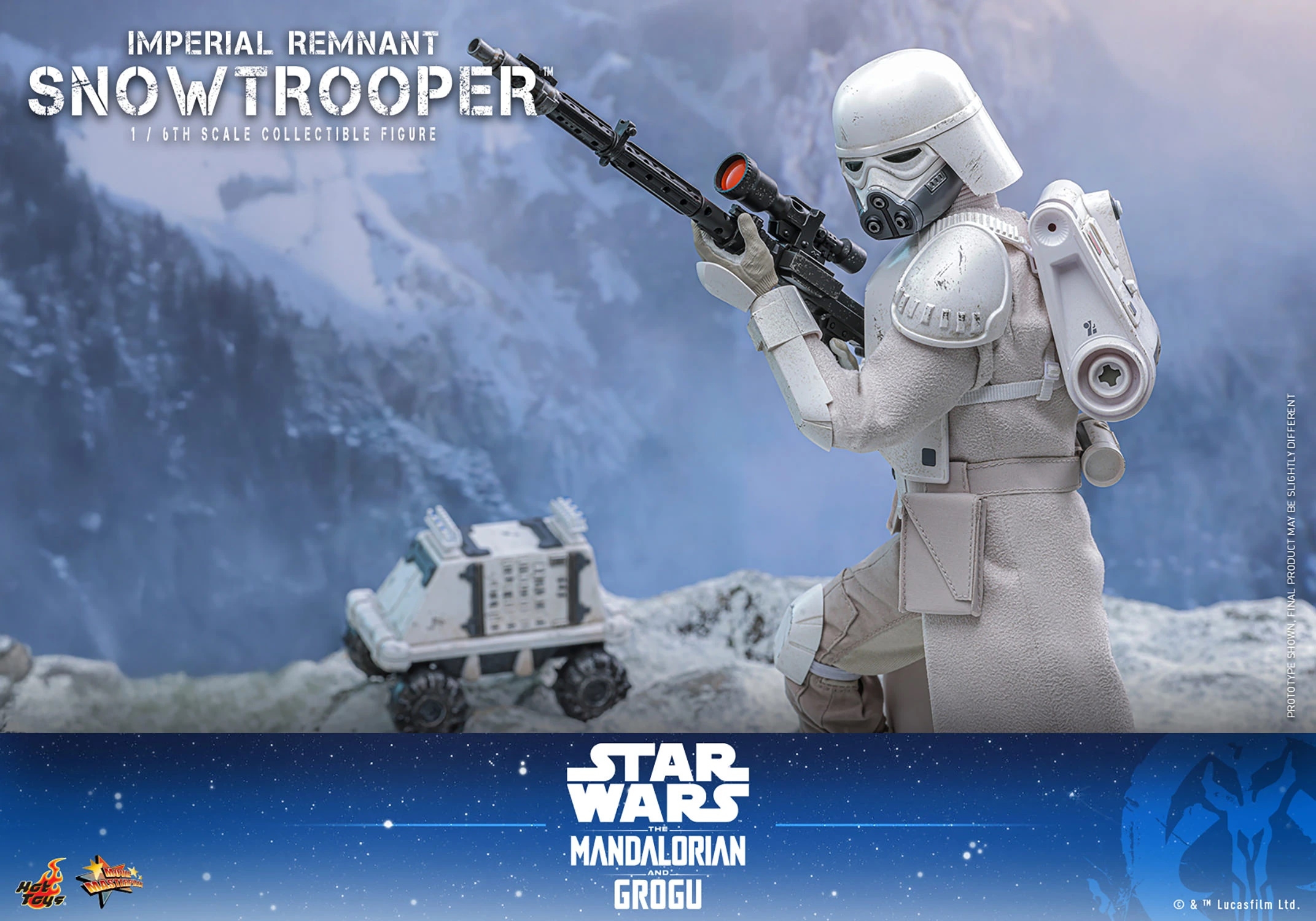 Imperial Remnant Snowtrooper by Hot Toys - MMS838 - Star Wars: The Mandalorian and Grogu 1/6 scale action figure
