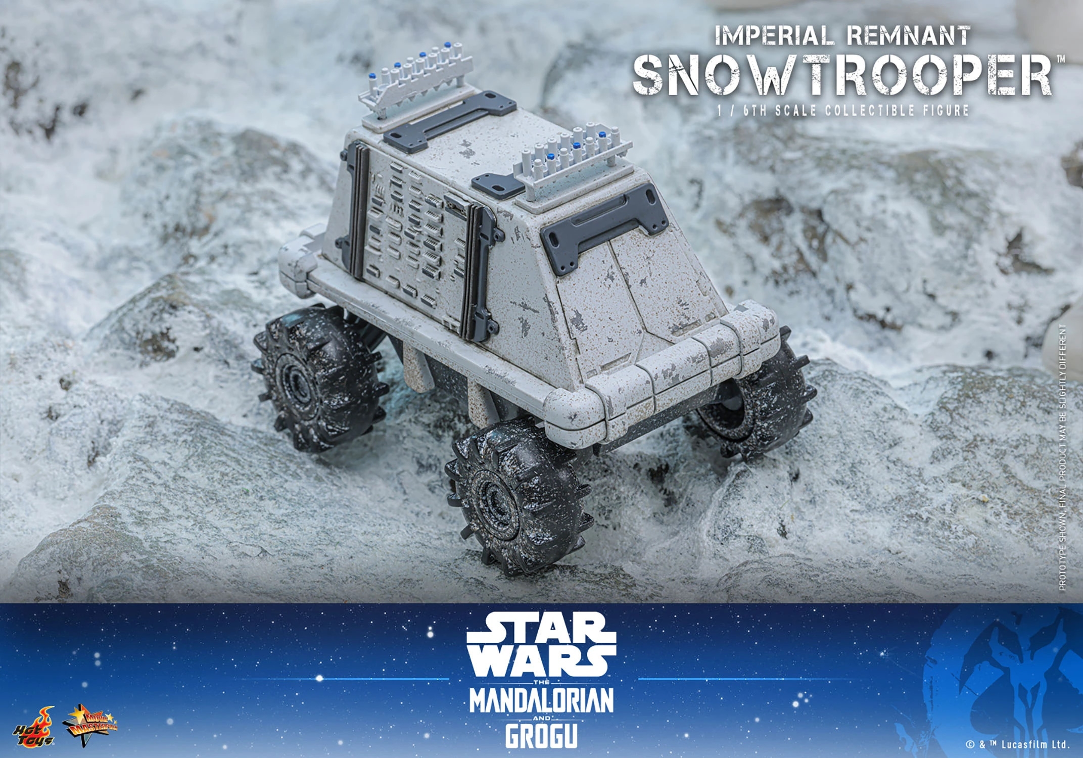 Imperial Remnant Snowtrooper von Hot Toys - MMS838 - Star Wars: The Mandalorian and Grogu 1/6 Maßstab Actionfigur