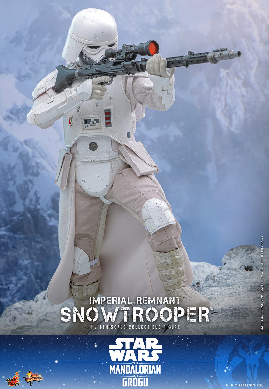 Imperial Remnant Snowtrooper par Hot Toys - MMS838 - figurine 1/6 Star Wars: The Mandalorian and Grogu de 30 cm