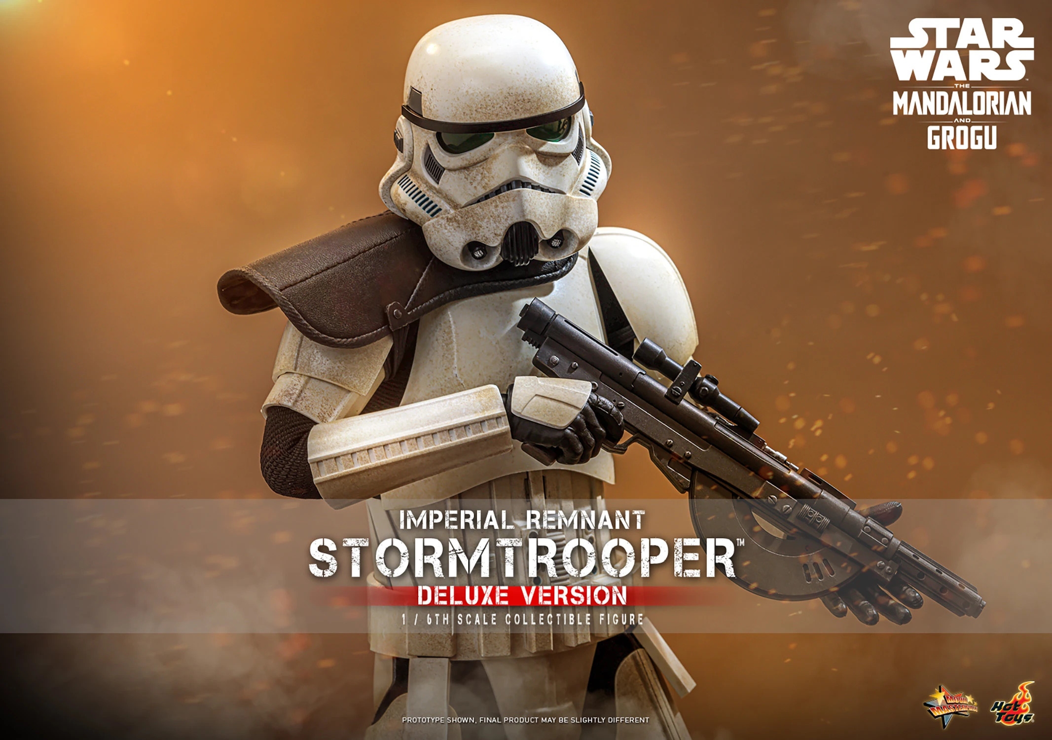 Imperial Remnant Stormtrooper Hot Toys Deluxe version - MMS837 - Star Wars: The Mandalorian and Grogu 1/6 Maßstab Actionfigur