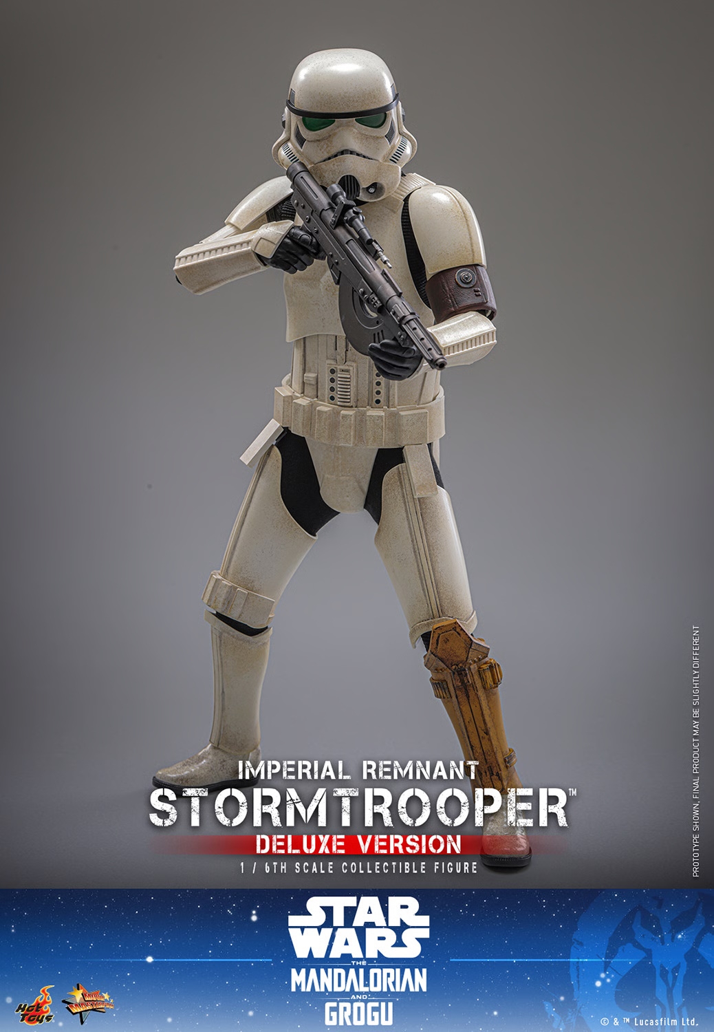Imperial Remnant Stormtrooper Hot Toys Deluxe version - MMS837 - Star Wars: The Mandalorian and Grogu 1/6 Maßstab Actionfigur