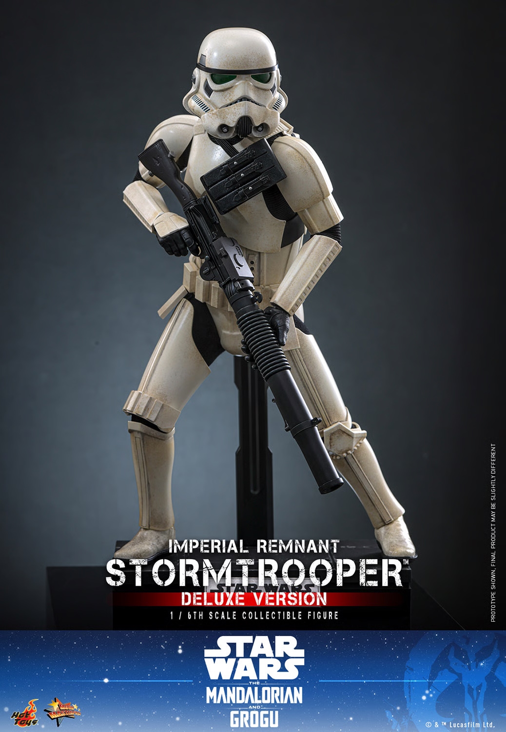Imperial Remnant Stormtrooper Deluxe par Hot Toys - MMS837 - figurine 1/6 Star Wars: The Mandalorian and Grogu de 30 cm