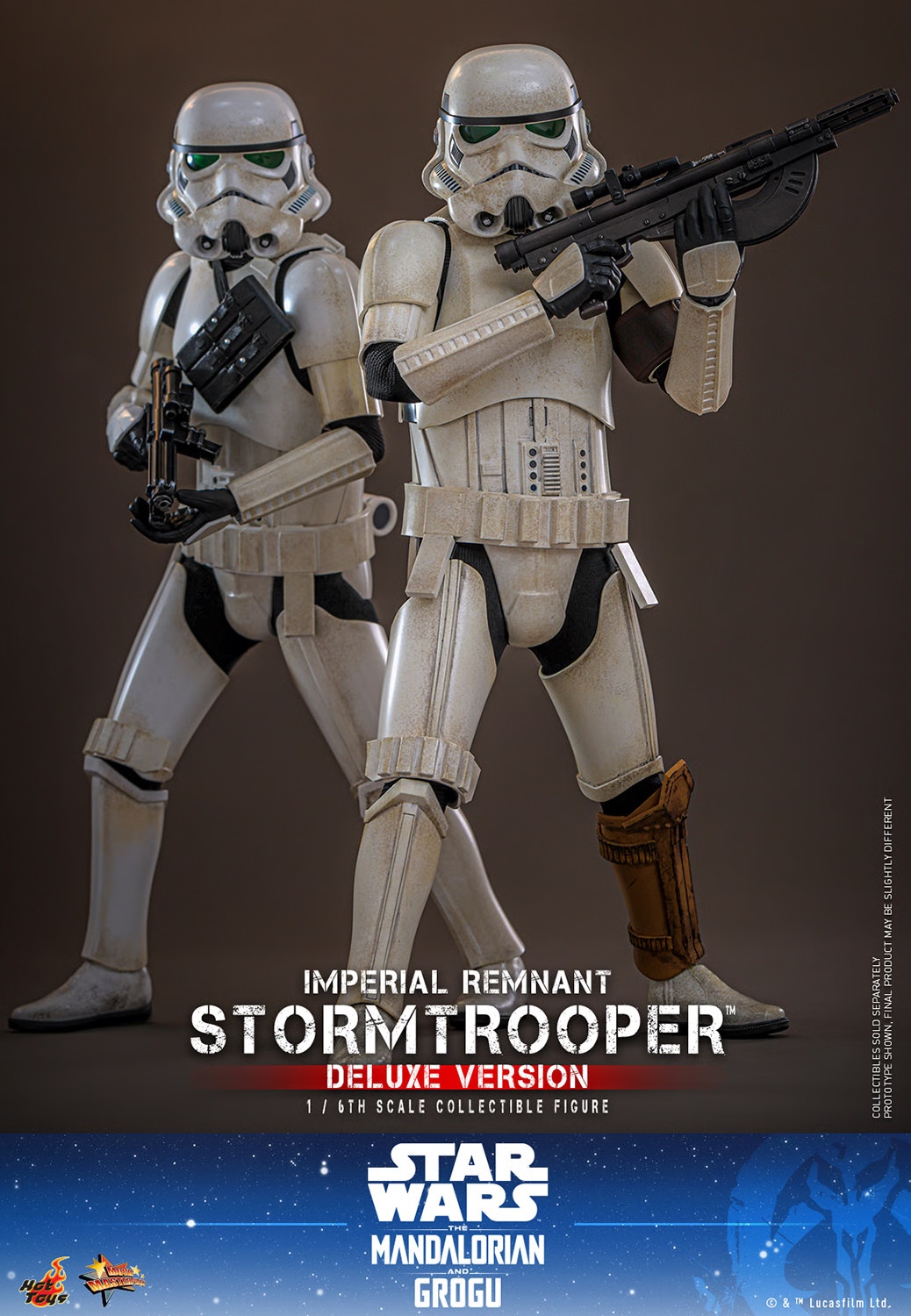 Imperial Remnant Stormtrooper Deluxe par Hot Toys - MMS837 - figurine 1/6 Star Wars: The Mandalorian and Grogu de 30 cm