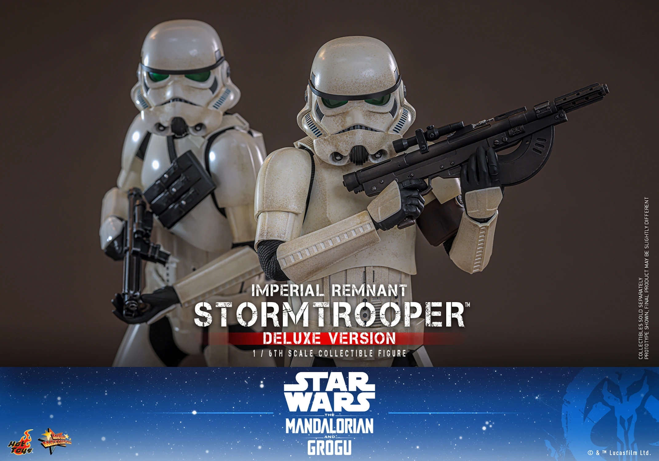 Imperial Remnant Stormtrooper Deluxe par Hot Toys - MMS837 - figurine 1/6 Star Wars: The Mandalorian and Grogu de 30 cm