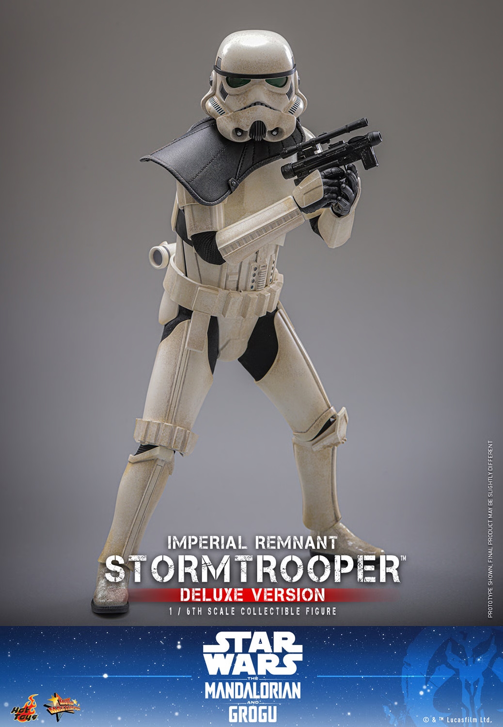 Imperial Remnant Stormtrooper Hot Toys Deluxe version - MMS837 - Star Wars: The Mandalorian and Grogu 1/6 schaal actiefiguur