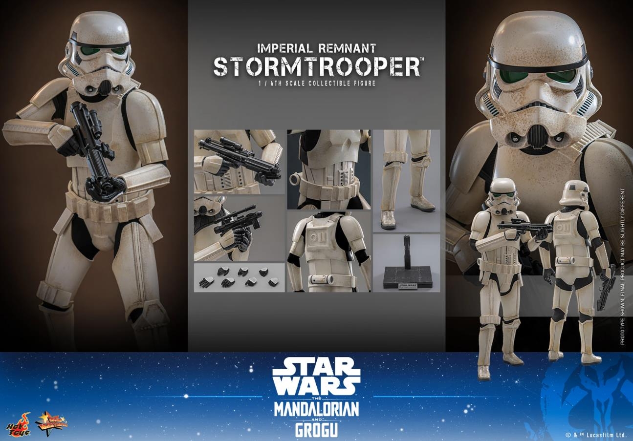 Imperial Remnant Stormtrooper Hot Toys Collector version - MMS836 - Star Wars: The Mandalorian and Grogu 1/6 Maßstab Actionfigur