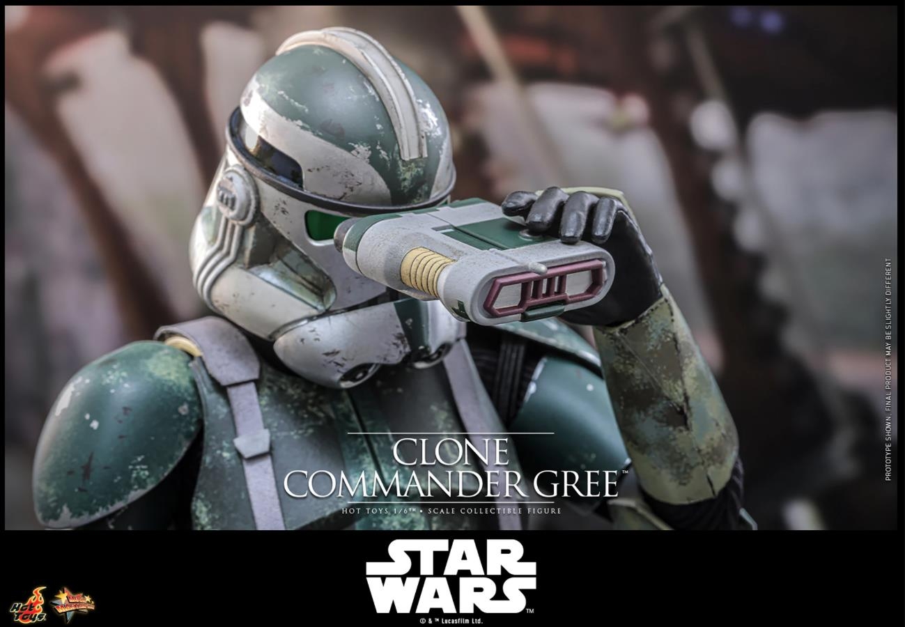 Clone Commander Gree von Hot Toys - MMS877 - Star Wars Episode III: Revenge of the Sith 1/6 Maßstab Actionfigur