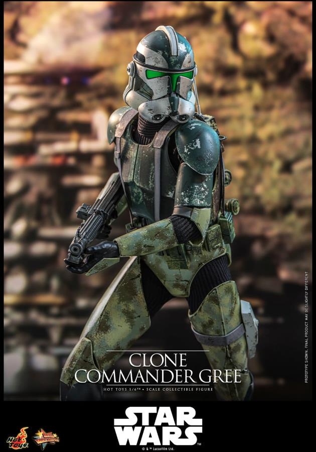 Clone Commander Gree van Hot Toys - MMS877 - Star Wars Episode III: Revenge of the Sith 1/6 schaal actiefiguur