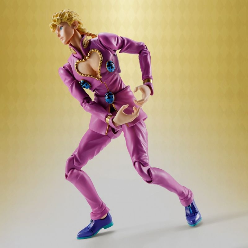 Giorno Giovanna SH Figuarts van Bandai Tamashii Nations - JoJo's Bizarre Adventure: The Golden Wind 15 cm actiefiguur
