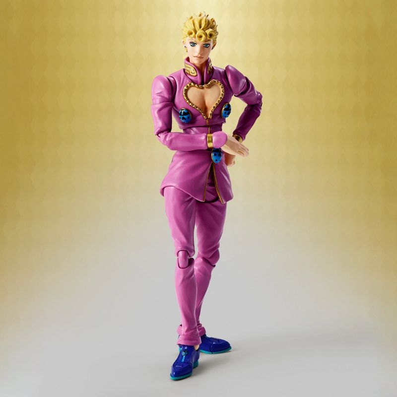 Giorno Giovanna SH Figuarts par Bandai Tamashii Nations - figurine JoJo's Bizarre Adventure: The Golden Wind de 15 cm