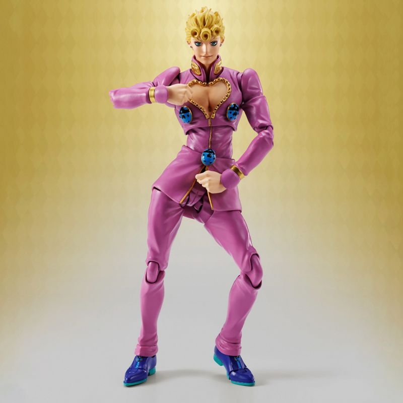 Giorno Giovanna SH Figuarts von Bandai Tamashii Nations - JoJo's Bizarre Adventure: The Golden Wind 15 cm Actionfigur