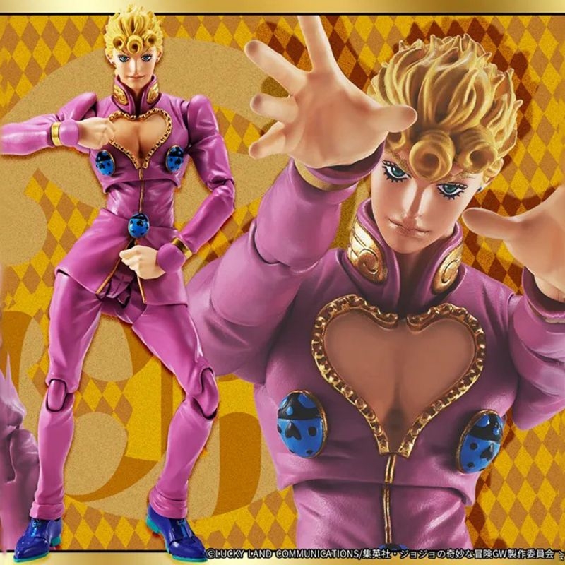 Giorno Giovanna SH Figuarts by Bandai Tamashii Nations - JoJo's Bizarre Adventure: The Golden Wind 15 cm action figure