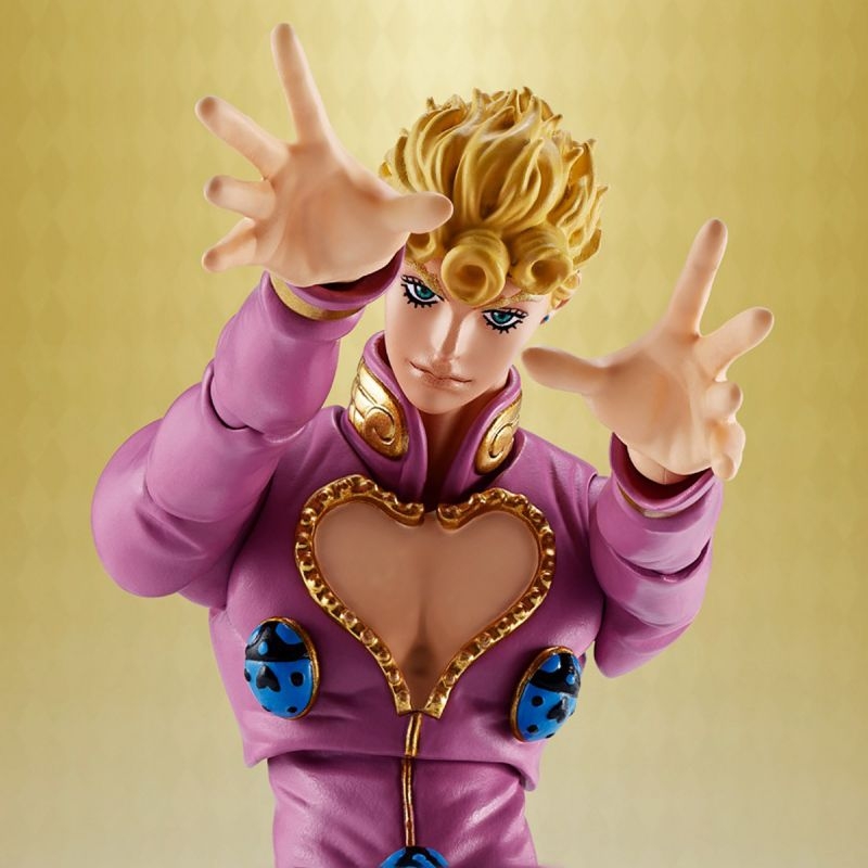 Giorno Giovanna SH Figuarts by Bandai Tamashii Nations - JoJo's Bizarre Adventure: The Golden Wind 15 cm action figure