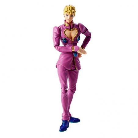Giorno Giovanna SH Figuarts par Bandai Tamashii Nations - figurine JoJo's Bizarre Adventure: The Golden Wind de 15 cm