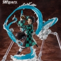 Tanjiro Kamado and Giyu Tomioka Water Breathing Effect Parts SH Figuarts par Tamashii Nations - effet Demon Slayer