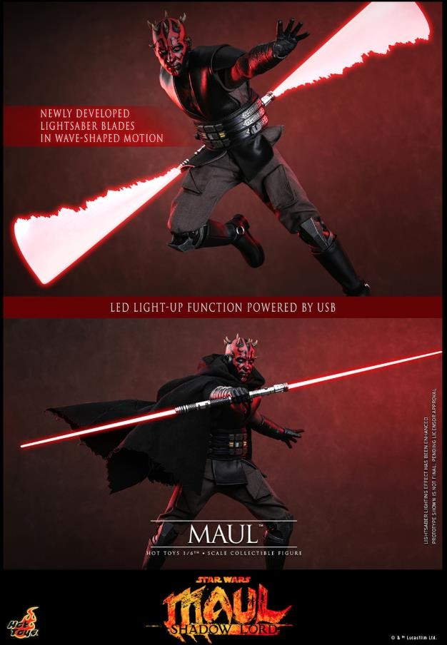 Maul von Hot Toys - TMS187 - Star Wars: Maul – Shadow Lord 1/6 Maßstab Actionfigur
