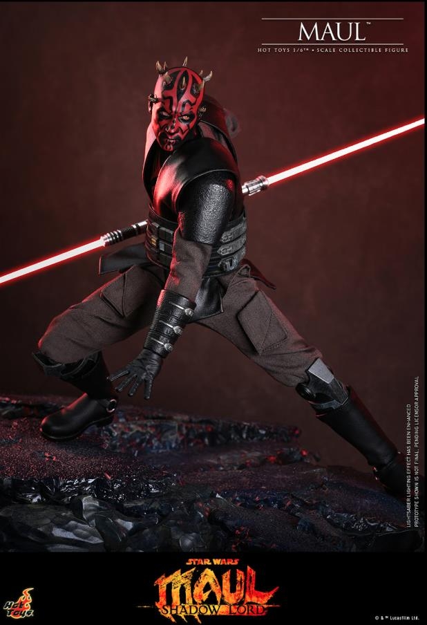 Maul par Hot Toys - TMS187 - figurine 1/6 Star Wars: Maul – Shadow Lord de 29 cm