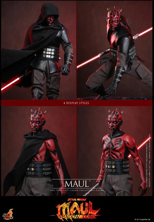 Maul by Hot Toys - TMS187 - Star Wars: Maul – Shadow Lord 1/6 scale action figure