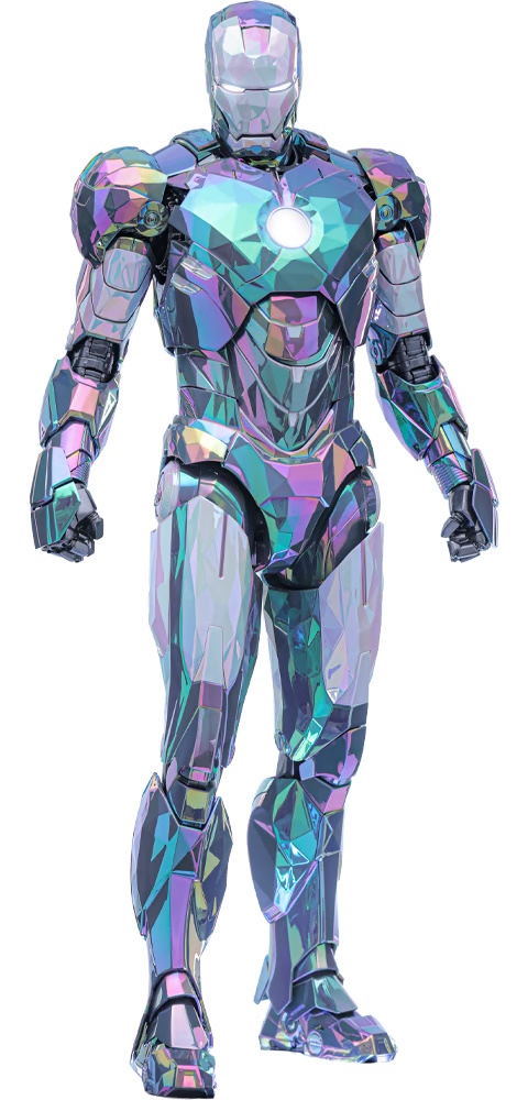 Iron Man Mark IV (Haze Fractal Armor) by Hot Toys - MMS855D79 - Iron Man 2 1/6 scale action figure