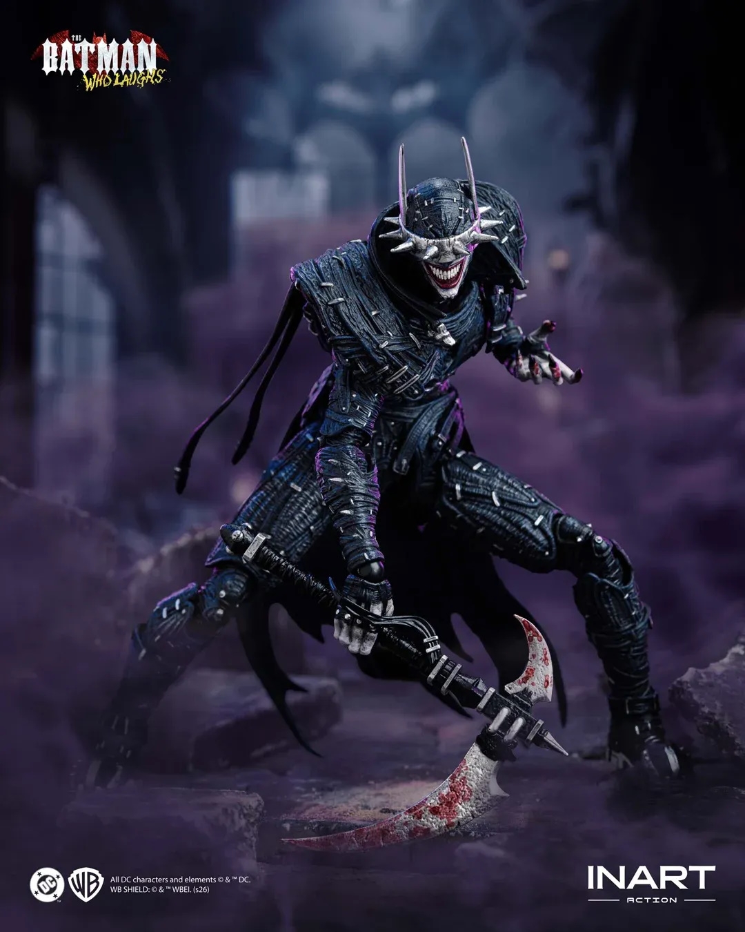 The Batman Who Laughs von Inart - Dark Nights : Metal 1/12 Maßstab Actionfigur