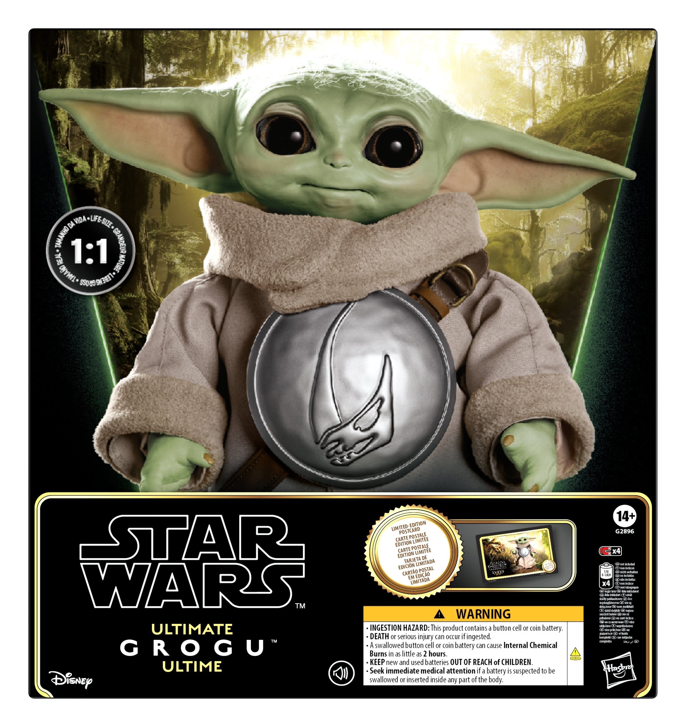 Grogu Animatronic Ultimate Collector by Hasbro - Star Wars : The Mandalorian And Grogu 1/1 scale action figure