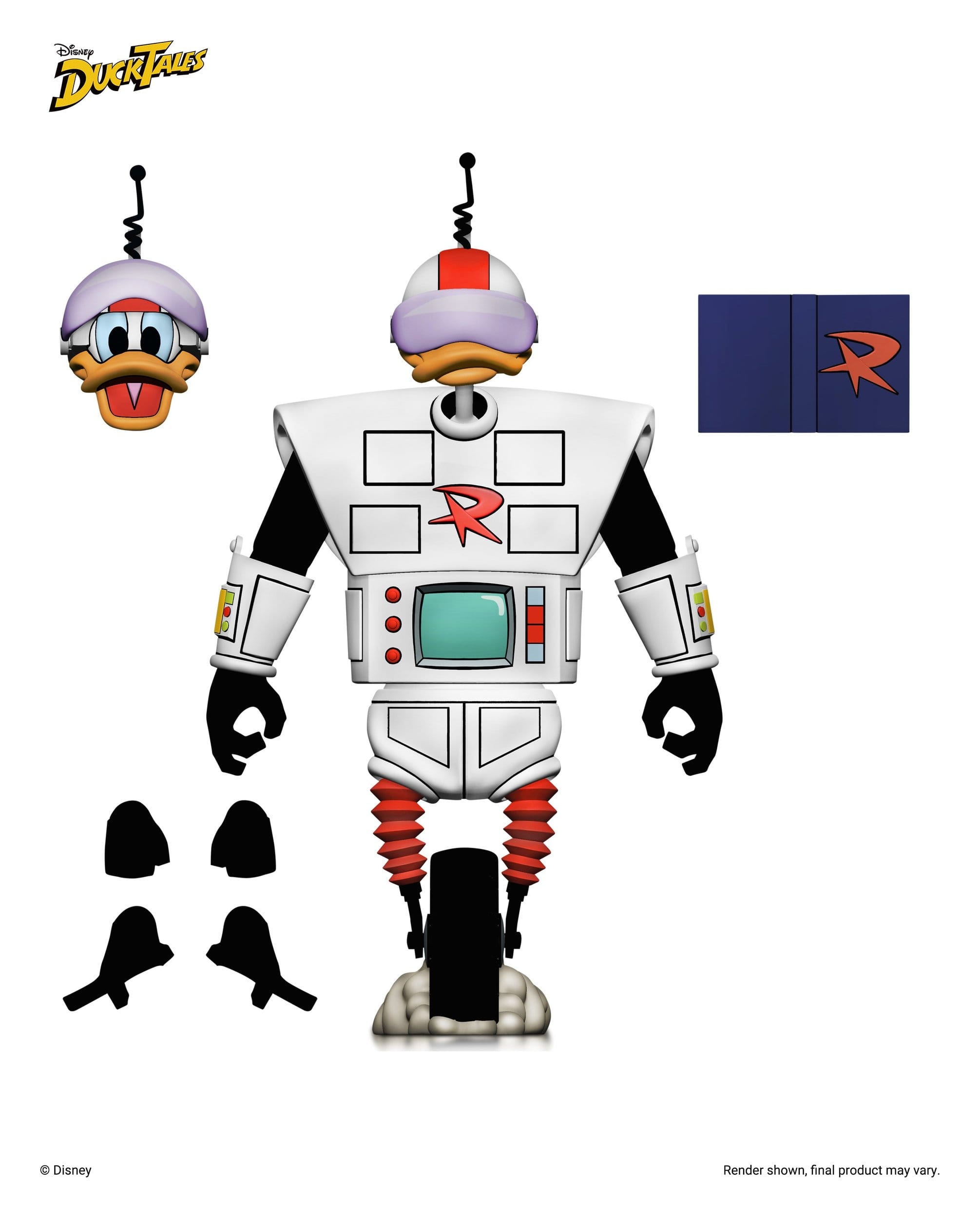 Gérard Mentor Ultimate par Neca - figurine DuckTales de 18 cm