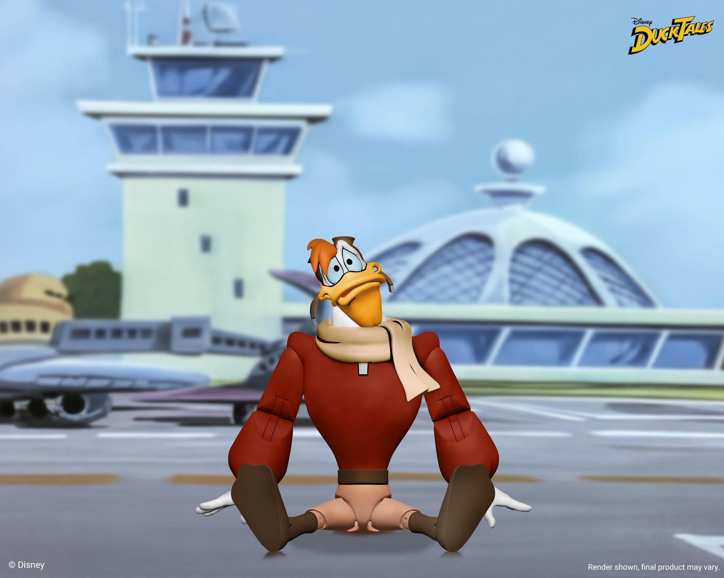 Launchpad McQuack Ultimate von Neca - DuckTales 18 cm Actionfigur