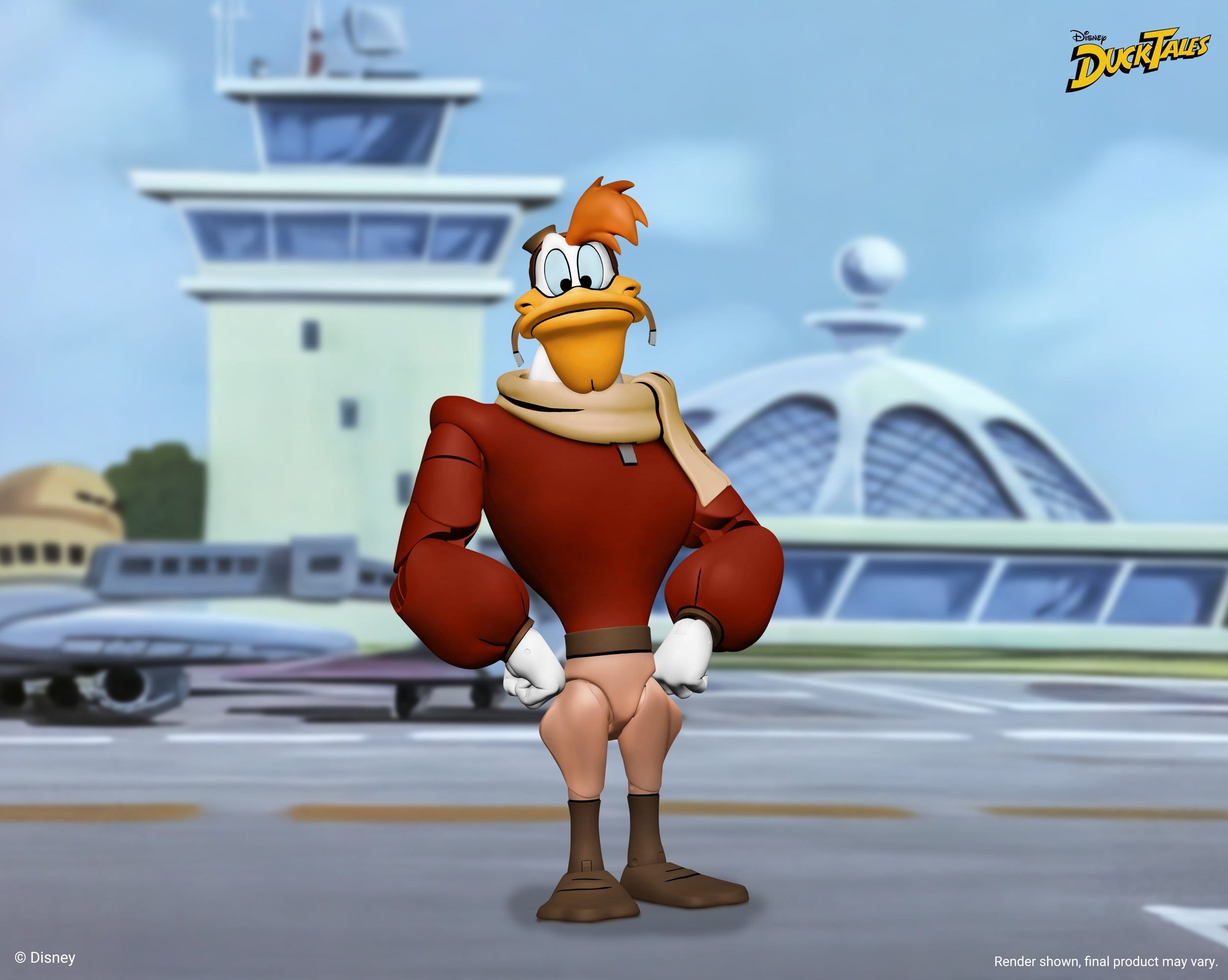Launchpad McQuack Ultimate von Neca - DuckTales 18 cm Actionfigur