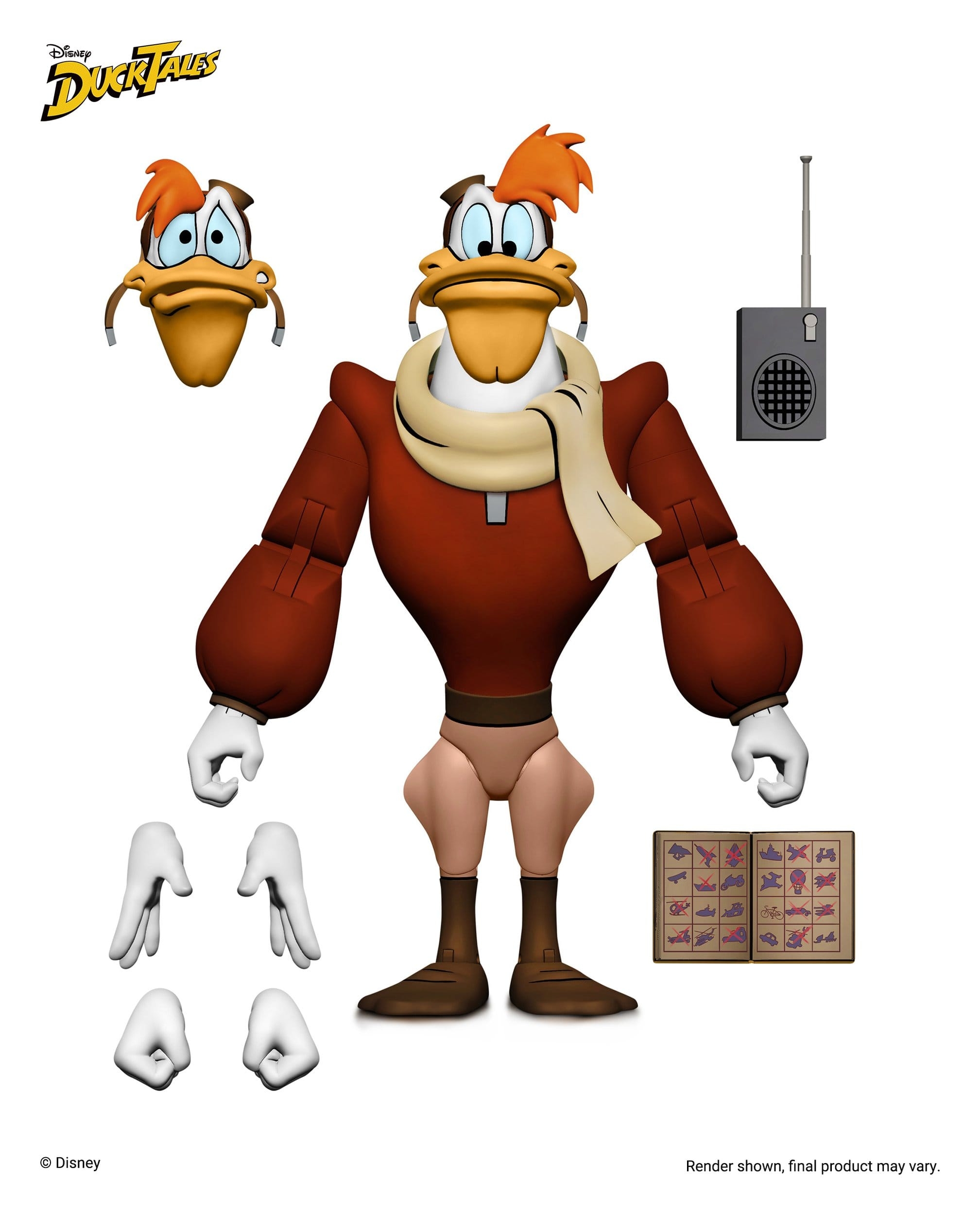 Launchpad McQuack Ultimate von Neca - DuckTales 18 cm Actionfigur