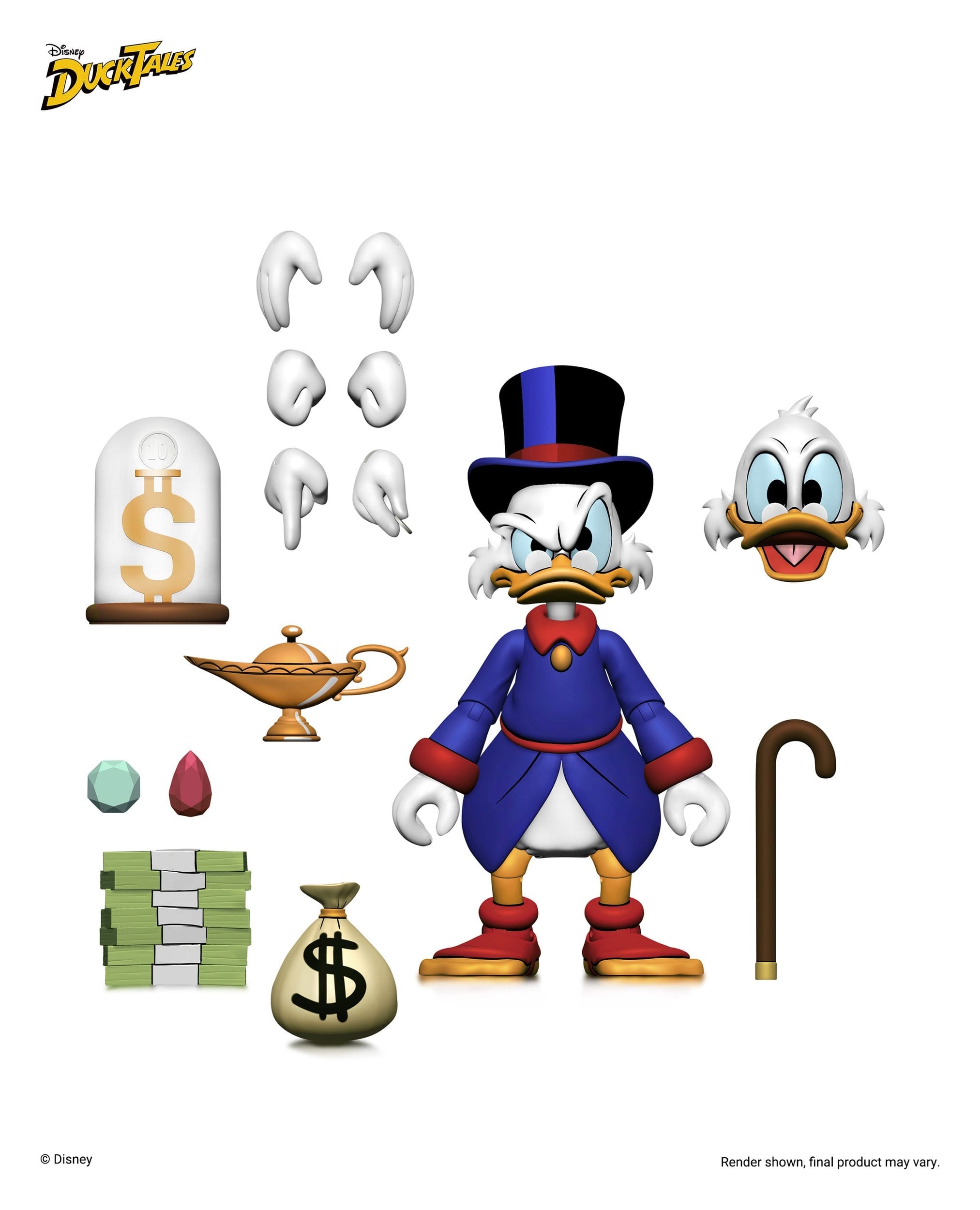 Scrooge McDuck Ultimate van Neca - DuckTales 18 cm actiefiguur