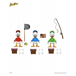Huey Dewey and Louie Ultimate by Neca - DuckTales 18 cm action figures