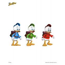 Huey Dewey e Louie Ultimate di Neca - Action figure di DuckTales da 18 cm