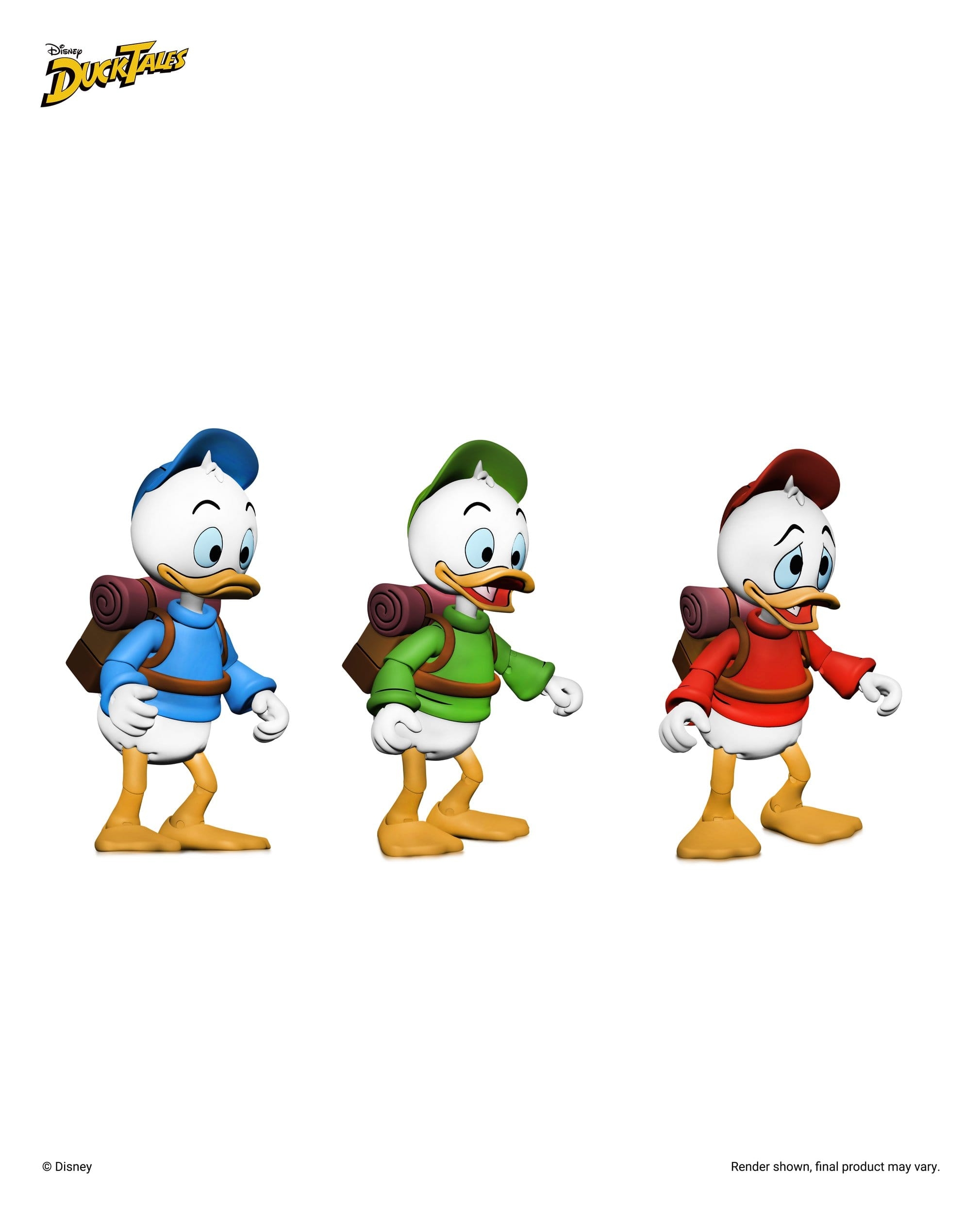 Huey Dewey and Louie Ultimate by Neca - DuckTales 18 cm action figures
