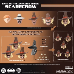 Scarecrow One:12 von Mezco - Batman Animated 1/12 Maßstab Actionfigur