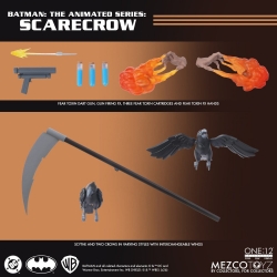 Scarecrow One:12 di Mezco - Batman Animato in scala 1/12 action figure