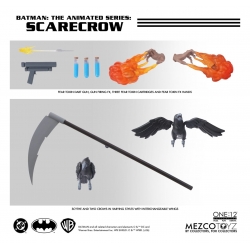 Scarecrow One:12 di Mezco - Batman Animato in scala 1/12 action figure