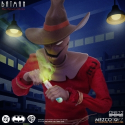 Scarecrow One:12 di Mezco - Batman Animato in scala 1/12 action figure