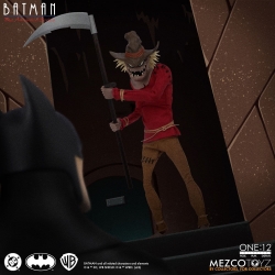 Scarecrow One:12 di Mezco - Batman Animato in scala 1/12 action figure