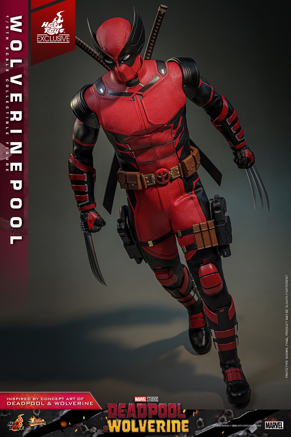 Wolverinepool van Hot Toys Exclusive version - MMS857 - Deadpool and Wolverine 1/6 schaal actiefiguur