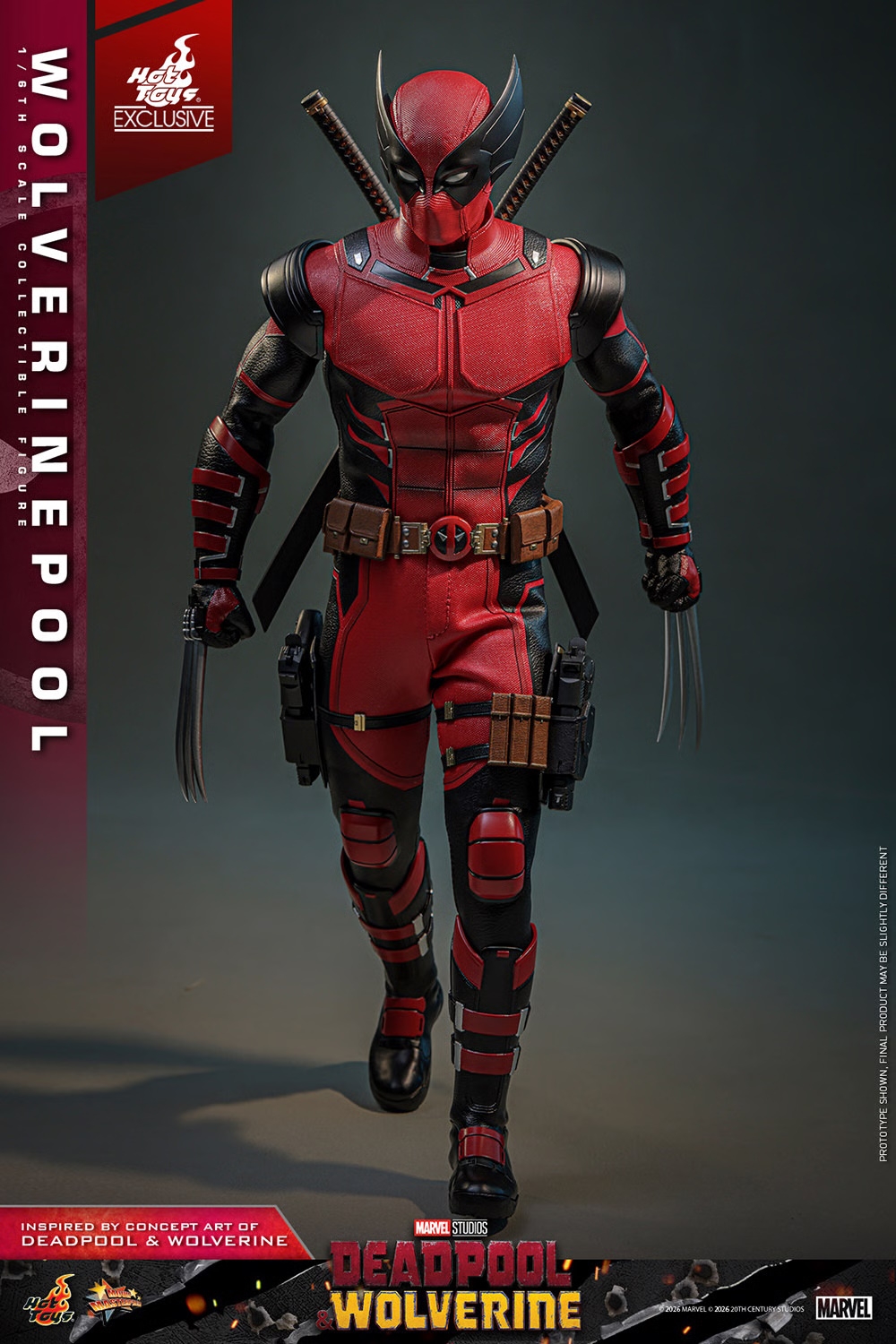 Wolverinepool van Hot Toys Exclusive version - MMS857 - Deadpool and Wolverine 1/6 schaal actiefiguur