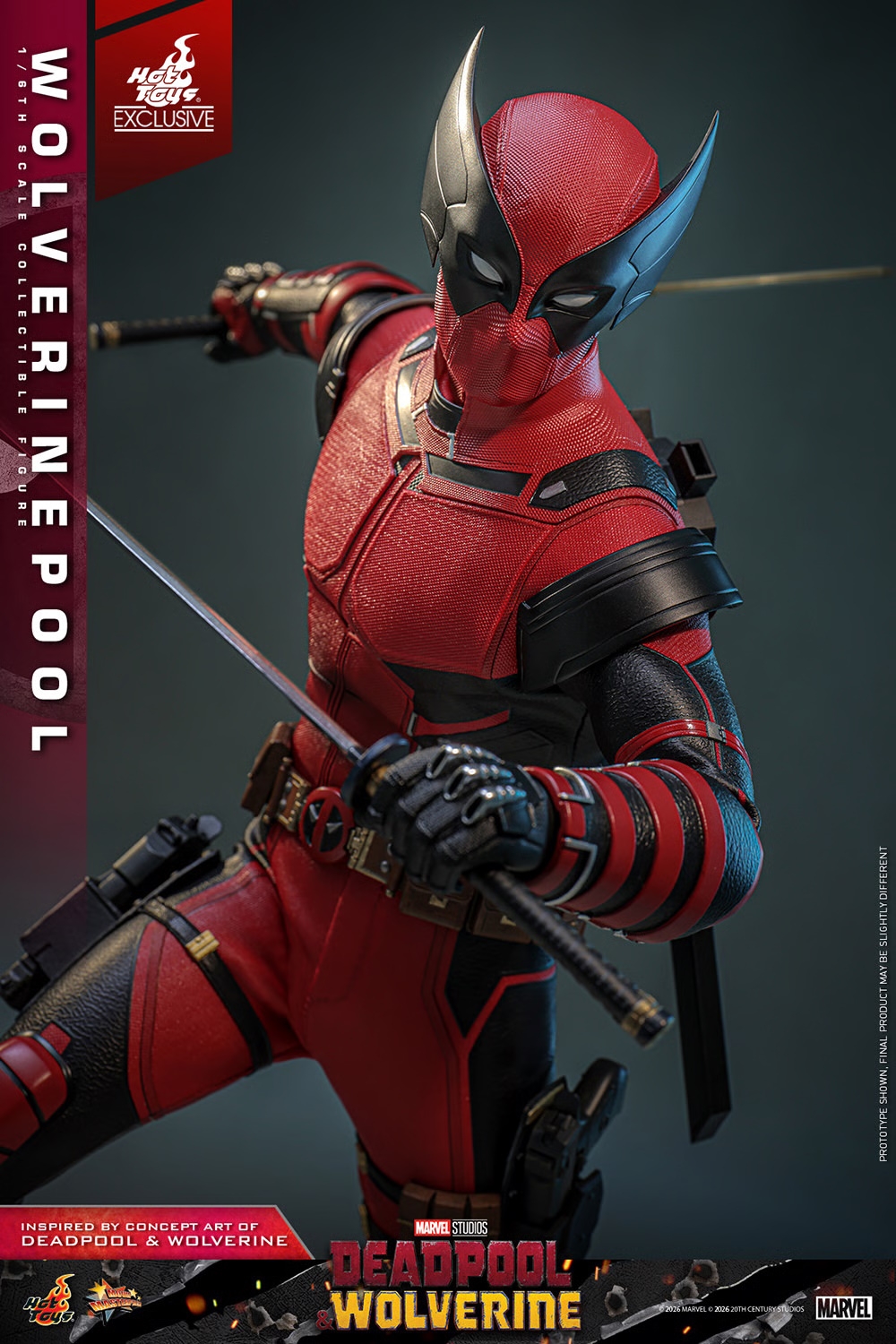 Wolverinepool van Hot Toys Exclusive version - MMS857 - Deadpool and Wolverine 1/6 schaal actiefiguur