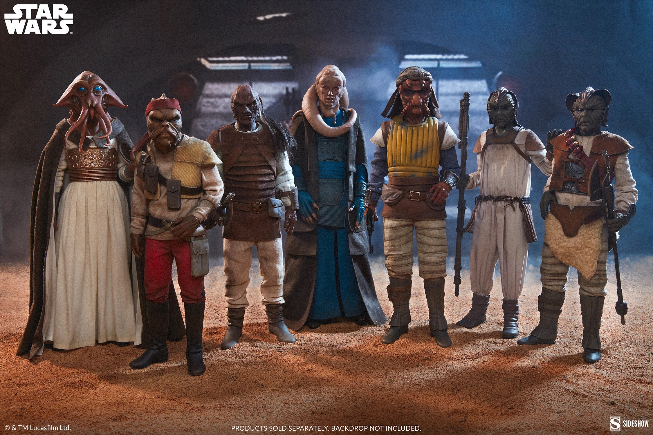 Tessek Sixth Scale by Sideshow Collectibles - Star Wars : Return Of The Jedi 1/6 scale action figure