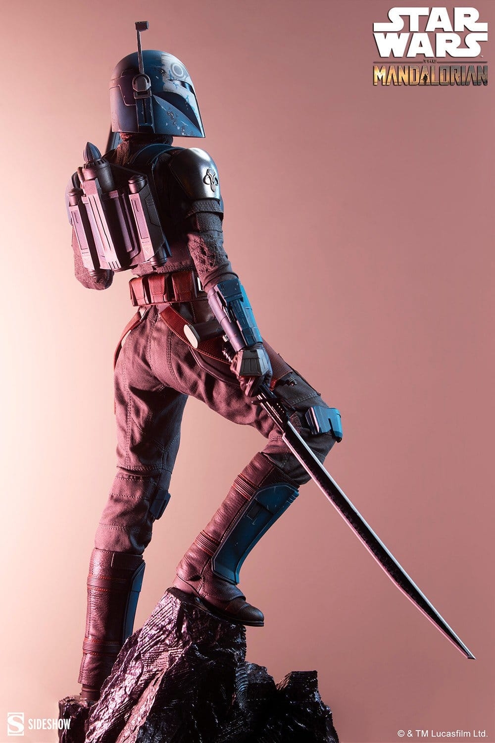 Bo-Katan Kryze Premium Format Collector par Sideshow Collectibles - statue 1/4 Star Wars : The Mandalorian de 50 cm