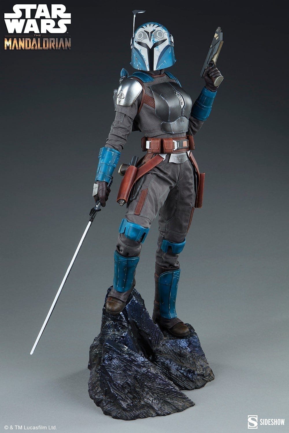 Bo-Katan Kryze Premium Format Collector par Sideshow Collectibles - statue 1/4 Star Wars : The Mandalorian de 50 cm